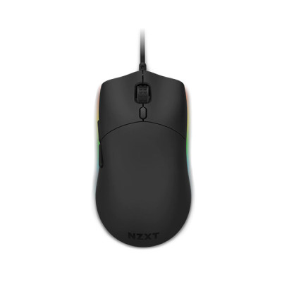 image of NZXT Lift (MS-1WRAX-BM-Black) Lightweight Ambidextrous Wired Gaming Mouse -  Black with Spec and Price in BDT