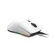 NZXT Lift (MS-1WRAX-WM-White) Lightweight Ambidextrous Wired Gaming Mouse - White