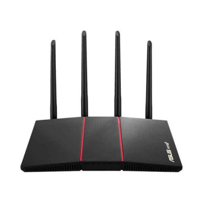image of ASUS RT-AX55 AX1800 Dual Band WiFi 6 Router with Spec and Price in BDT