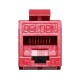 Belden AX104190 Cat-6 RJ-45 Modular For Face plate - Red