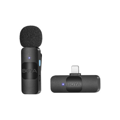 image of BOYA BY-V1 Ultracompact 2.4GHz Wireless Microphone for IOS Device with Spec and Price in BDT