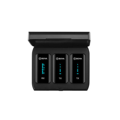 image of BOYA BY-XM6-K2 2.4GHz Ultra-compact Wireless Microphone System Kit with Spec and Price in BDT