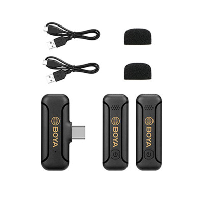 image of Boya BY-WM3T2-U2 Mini 2.4GHz Wireless Microphone with Spec and Price in BDT