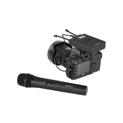 image of Boya BY-WM8 Pro-K3 UHF Dual-Channel Wireless Microphone System with Spec and Price in BDT