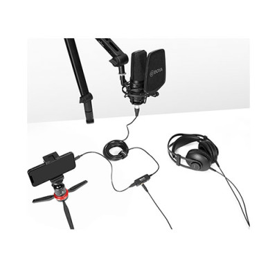 image of Boya BY-BCA7 PRO XLR to Lightning and USB Connectors Microphone cable with Spec and Price in BDT