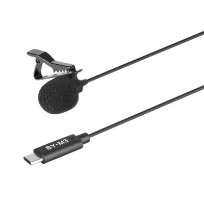 image of Boya BY-M3 Digital Lavalier Microphone with Spec and Price in BDT