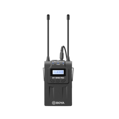 image of Boya BY-WM8 Pro-K1 UHF Dual-Channel Wireless Microphone System with Spec and Price in BDT