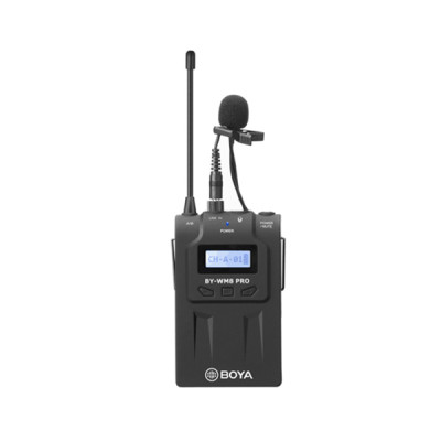 image of Boya BY-WM8 Pro-K1 UHF Dual-Channel Wireless Microphone System with Spec and Price in BDT