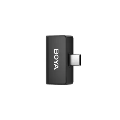 image of Boya Omic-U Type-C Dual-Channel Wireless Microphone - Black with Spec and Price in BDT