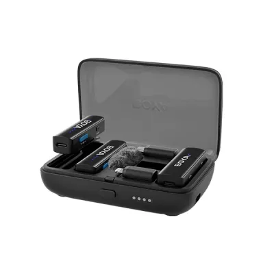 image of Boya BOYALINK 2 3-in-1 Compact Wireless Microphone System with Spec and Price in BDT
