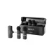BOYA BY-V4 4-Channel Noise Cancellation Mini Wireless Microphone with 3.5mm Converter