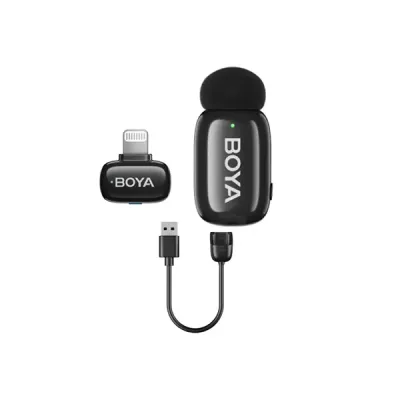 image of BOYA Mini-16 Ultra-Compact Wireless Microphone for IOS Devices with Spec and Price in BDT