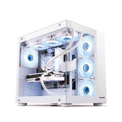 image of Aresze GZ360W Mid-Tower Gaming Desktop Casing with Spec and Price in BDT