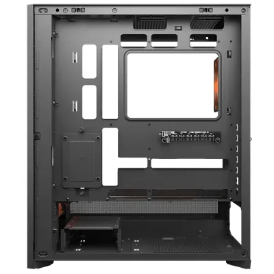 image of Cougar AIRFACE 180 Mid Tower Gaming Casing - Black with Spec and Price in BDT