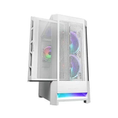 image of Cougar AIRFACE RGB Mid Tower Gaming Casing - White with Spec and Price in BDT