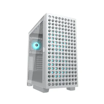 image of Cougar Airface ECO RGB Mid Tower Gaming Casing - White with Spec and Price in BDT