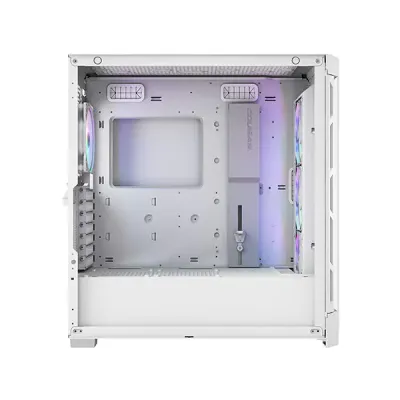 image of cougar-duoface-pro-rgb-mid-tower-gaming-casing-white with Spec and Price in BDT
