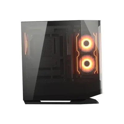 image of Cougar FV270 RGB Mid Tower Gaming Casing - Black with Spec and Price in BDT