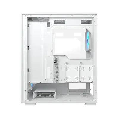 image of Cougar MX220 RGB Mid Tower Gaming Casing - White with Spec and Price in BDT