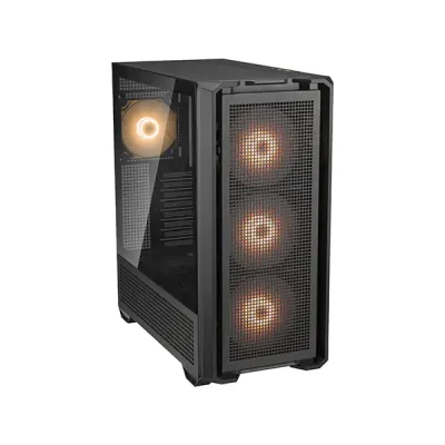 image of Cougar MX600 RGB Full Tower Gaming Casing - Black with Spec and Price in BDT