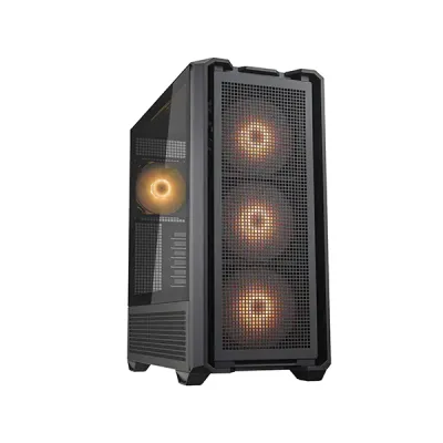 image of Cougar MX600 RGB Full Tower Gaming Casing - Black with Spec and Price in BDT