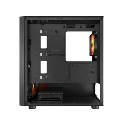 image of Cougar Uniface Mini RGB Mini Tower Gaming Casing - Black with Spec and Price in BDT