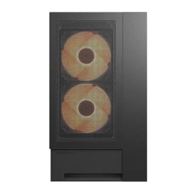 image of Cougar OmnyX RGB Mid Tower Gaming Casing - Black with Spec and Price in BDT