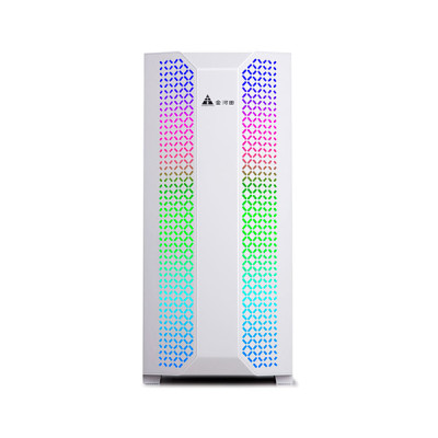 image of Golden Field 7689W-White ATX Gaming Casing with Spec and Price in BDT