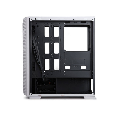 image of Golden Field 7689W-White ATX Gaming Casing with Spec and Price in BDT