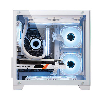 image of Golden Field Seaveiw M360 White Gaming Casing with Spec and Price in BDT