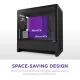 NZXT H3 Flow Micro-ATX Airflow Case - Black