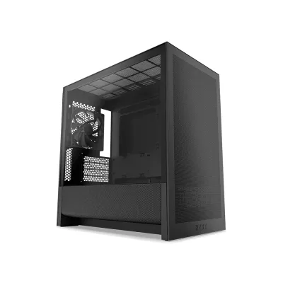 image of NZXT H3 Flow Micro-ATX Airflow Case - Black with Spec and Price in BDT