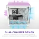 NZXT H9 Flow (2025) Dual-Chamber Mid-Tower ATX Airflow Casing - White