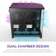 NZXT H9 Flow (2025) Dual-Chamber Mid-Tower ATX Airflow Casing - Black