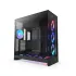 NZXT H9 Flow RGB+ (2025) Dual-Chamber Mid-Tower ATX Airflow Casing - Black