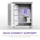 NZXT H9 Flow RGB+ (2025) Dual-Chamber Mid-Tower ATX Airflow Casing - White