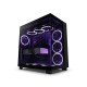 NZXT CM-H91FB-01 H9 Flow Edition ATX Mid Tower Casing - Black
