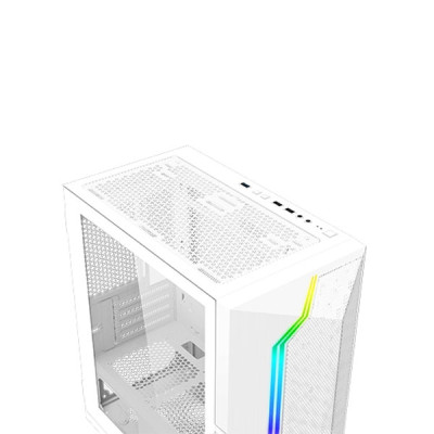 image of XIGMATEK Gemini II Arctic mATX MINI TOWER Gaming Casing with Spec and Price in BDT