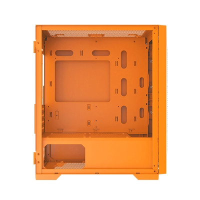 image of XIGMATEK Gemini II Orange mATX MINI TOWER Gaming Casing with Spec and Price in BDT