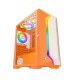 XIGMATEK Gemini II Orange mATX MINI TOWER Gaming Casing