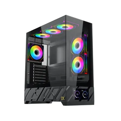 image of Xigmatek Alphard Pro Mid-Tower Gaming Casing with LCD Display with Spec and Price in BDT