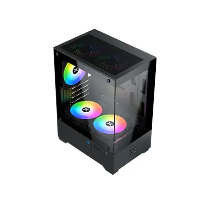 image of Xigmatek View II ARGB Mini-Tower Gaming Casing with Spec and Price in BDT