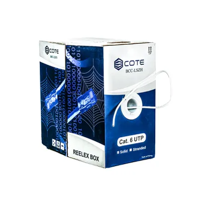 image of COTE C-2306-305M-BCC-LSZH Cat-6 Solid UTP Cable, 23AWG_LSZH with Spec and Price in BDT