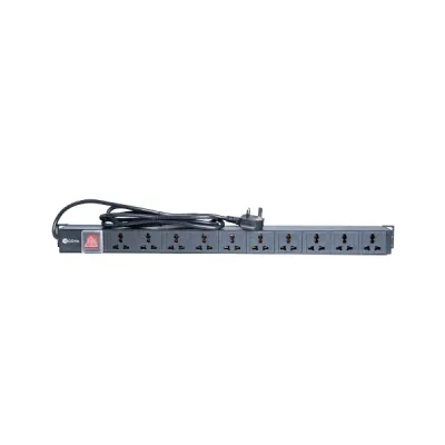 image of COTE CPDU-1.5U-12 (8-C13+ 4-C19)-13AMP 10-Port Universal 3 Pin PDU with Spec and Price in BDT