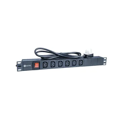 image of COTE CPDU-1U-6C13-13AMP 6 Port C13 PDU with Spec and Price in BDT