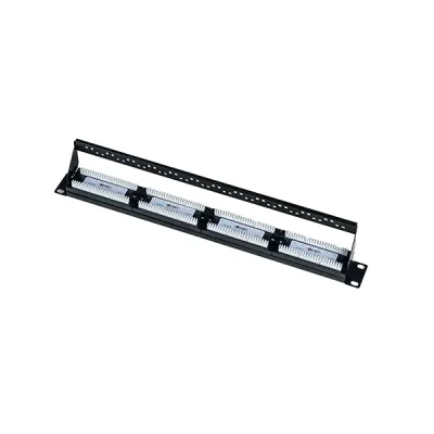 image of COTE CPP-2106-24P Cat-6 Patch Panel 24-Port With RJ-45 Modular & Rear Cable Management with Spec and Price in BDT