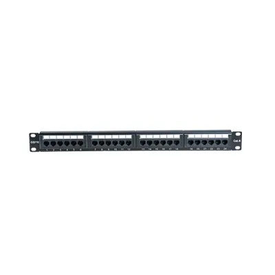 image of COTE CPP-2106-24P Cat-6 Patch Panel 24-Port With RJ-45 Modular & Rear Cable Management with Spec and Price in BDT