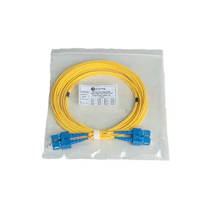 image of COTE FPC-SC-SM-D-5M SC-SC Single Mode Type Fiber Patch Cord - 5m with Spec and Price in BDT