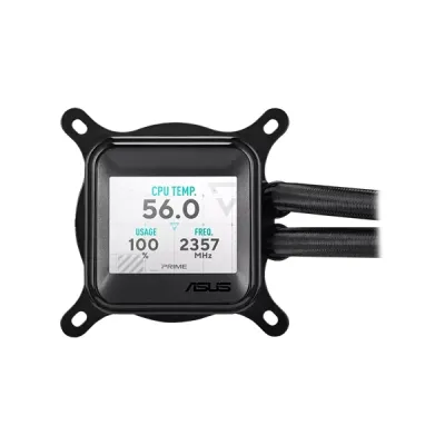 image of ASUS Prime LC 360 ARGB LCD 360mm All-In-One CPU Liquid Cooler with Spec and Price in BDT