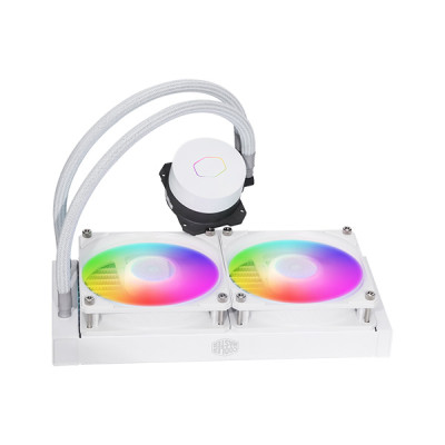 image of Cooler Master MasterLiquid ML240L ARGB White Edition V2 (MLW-D24M-A18PW-RW) CPU Liquid Cooler with Spec and Price in BDT